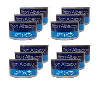 Lot 12x Thon au naturel Albacore - Boîte 185g