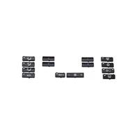 Lot 14 Caches Boutons Climatisation Pour BMW X5 E53 1999-2006 E39 1996-2002 Décorer