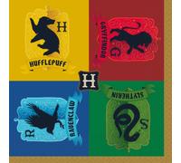 LOT 16 Serviettes en papier Harry Potter 33 x 33cm - Amscan