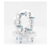 Lot 2 Adaptateurs D'entretoises Roue En Aluminium 4x100 À 4x108 4x4,25 CB 71 Épaisseur 15/20/25 Mm Goujons 12x1,5 Accessoires Pour Jantes Voiture Élargisseurs Voie(25mm)