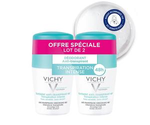 LOT*2 Anti-transpirant bille 2 x 50 ml Rouleau 2x50