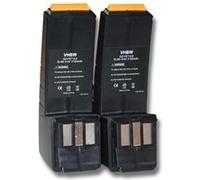 vhbw 2X Batterie Compatible avec Festool FSP-490355, FSP-488437, FSP-489257 | pour FSP-486828, FSP-487512, BPH9.6C outil électrique (2100 mAh, NiMH, 9,6 V)
