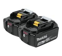 Lot 2 batteries pour outil sans fil 18V Li-Ion LXT 5,0 Ah avec indicateur de charge - MAKITA BL1850BX2