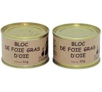 Lot 2 Blocs de Foie Gras d’Oie 2x65g / DIRECT PRODUCTEUR