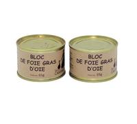 Lot 2 Blocs de Foie Gras d’Oie 2x65g / DIRECT PRODUCTEUR