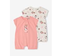 Lot 2 bodies combinaison Hello Kitty cerises rose bonbon 12M(74CM)