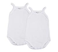 Lot 2 Bodies Naissance Epaules Etroites - 3 Mois