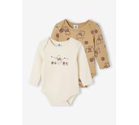 Lot 2 Bodies Winnie Manches Longues Naissance Garçon assortis 3M(60CM)