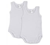 Lot 2 Bodys Bébé Épaules Larges - 3 Mois