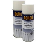 Kwasny Lot 2 bombes de peinture - Blanc crème - Pour radiateur - Jusqu'à 120°C - Belton - 400ml