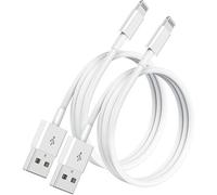 Lot 2 - Câble de Charge [C94] 1M, Chargeur Compatible avec iPhone, USB-A vers Lightning pour iOS 13/12/11/11Pro/11Max/ X/XS/XR/XS Max/8/7