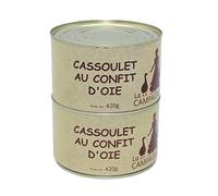 Lot 2 Cassoulets au Confit d’Oie 2x420g / DIRECT PRODUCTEUR