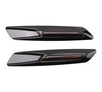 Lot 2 Clignotants LED Voiture Feux Position Latéraux Dynamiques Pour BMW E60 E61 E81 E82 E88 E90 E91 E92 2005-2010 Clignotant Rétroviseur