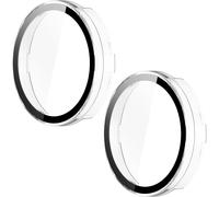 Lot 2 Coques Bumper Tpu + Verre Trempé Pour Garmin Lily 2 - Protection Intégrale Antirayures Transparente