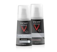 Vichy Homme Déodorant Ultra-Frais 24h Spray Lot de 2 x 100ml