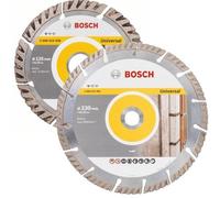 Lot 2 Disques diamant BOSCH 125 mm / 230 mm spécial maçon - 06159975H9