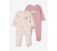 Lot 2 dors bien velours Marie lilas poudré 18M(81CM)