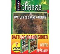 Lot 2 DVD Battues grand gibier - Chasse du grand gibier - Top Chasse G