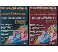 Lot 2 DVD Karaoké Mania ''Les Inoubliables'' 1 et 3 - 20 Titres en Français