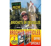 Lot 2 DVD Vidéo Pêche Brochets Difficiles-Carnassier
