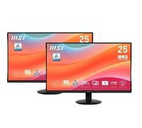 Lot 2 Ecran PC - MSI - 24.5'' - FHD - 100Hz - Dalle IPS - 1ms - Adaptive Sync - HDR Ready - PRO MP252L