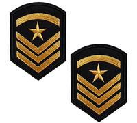 lot 2 ecusson militaire usa sergent aviateur thermocollant 10x7cm patche badge