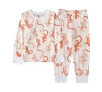 Lot 2 Ensembles de Pyjama Fille et Ado Pyjamas imprimés Kids Unisex Coton Enfant en Bas Ge Deux PièCes Idée Cadeau pour ou