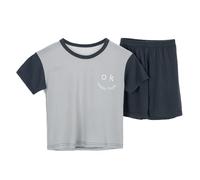 Lot 2 Ensembles de Pyjama Fille vêtements Nuit Manches Longues Ensemble en Coton Haut Pantalons Pièces Bien serré Coupe troite Cadeau pour Filles et GarçOns