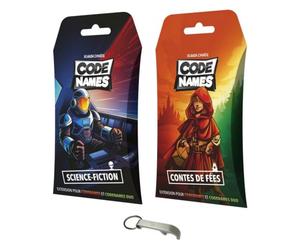 Lot 2 Extensions pour Code Name Science Fiction + Contes De Fées Compatible Aussi Version Duo en Français + 1 Decap Blumie