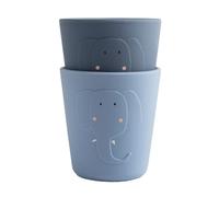 Lot 2 Gobelets Silicone Mrs. Elephant De Trixie