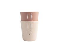 Lot 2 Gobelets Silicone Mrs. Rabbit De Trixie