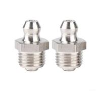 Lot 2 Graisseurs Droits M10x1 Résistant Rouille Lot 2 Graisseurs | Design compact, installation , lubrification , dimensions 15.5x10.5mm, lot économique
