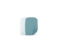 Lot 2 Housses De Matelas A Langer 50 X 75 Cm Eponge Polycoton Blanc/nile