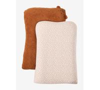 Lot 2 housses matelas à langer animaux lovely leo TU