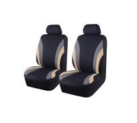 Lot 2 Housses siège Avant Voiture, pour Peugeot 206 (206+/206 Plus) 2009-2012/207/207 CC/207 Protections de siège Avant,Respirantes Antidérapantes Sièges Avant,F