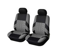 Lot 2 Housses siège Avant Voiture, pour Peugeot 3008 I 2009 2010 2011 2012 2013 2014 2015 2016 Protections de siège Avant,Respirantes Antidérapantes Sièges Avant,A