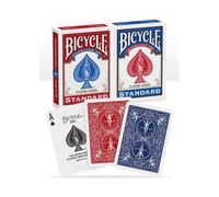 Bicycle Jeu de cartes Rider Back – 2 jeux (54 cartes) rouge et bleu
