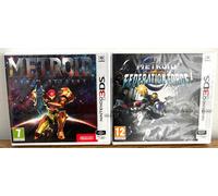 LOT 2 JEUX METROID - NINTENDO 3DS - PAL - NEUFS sous blister