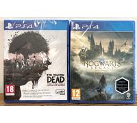 LOT 2 JEUX THE WALKING DEAD + HOGWARTS - PS4 PlayStation 4 PS5 - PAL - NEUFS