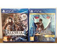 LOT 2 JEUX VALKYRIA CHRONICLES - PS4 - PlayStation 4 - PS5 - PAL FR - NEUFS