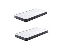 Lot 2 Matelas 80x200 Epaisseur 14CM.Mousse A Mémoire.Durable,Respirant