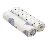 Lot de 2 maxi langes en mousseline