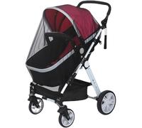 Lot 2 Moustiquaire Universelle Poussette Landau Filet Anti-Moustique 150 cm E1.5