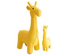 Lot 2 Peluches Girafes Coton Yelow TU