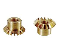 Lot 2 pignons Coniques Module 0,75 Modelcraft 20 Dents