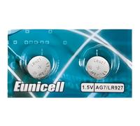 Lot 2 Piles Bouton Eunicell AG7 / LR57 / LR927 / 395 / 399 / SR57 / SR927 / V395 / V399 / G7 - Pile Alcaline