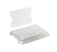 Lot 2 planches en polypropylène 30x20 cm avec plateau collecteur Trend'up