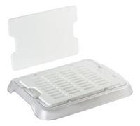 Lot 2 Planches En Polypropylène 30x20 Cm Avec Plateau Collecteur Multicolore