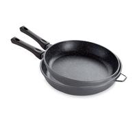 Lot 2 Poêles avec revêtement Dur comme la pierre 28 et 32 cm Mathon