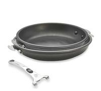 Lot 2 poêles Choc Extrême Loqy 24 et 28 cm et manche amovible De Buyer